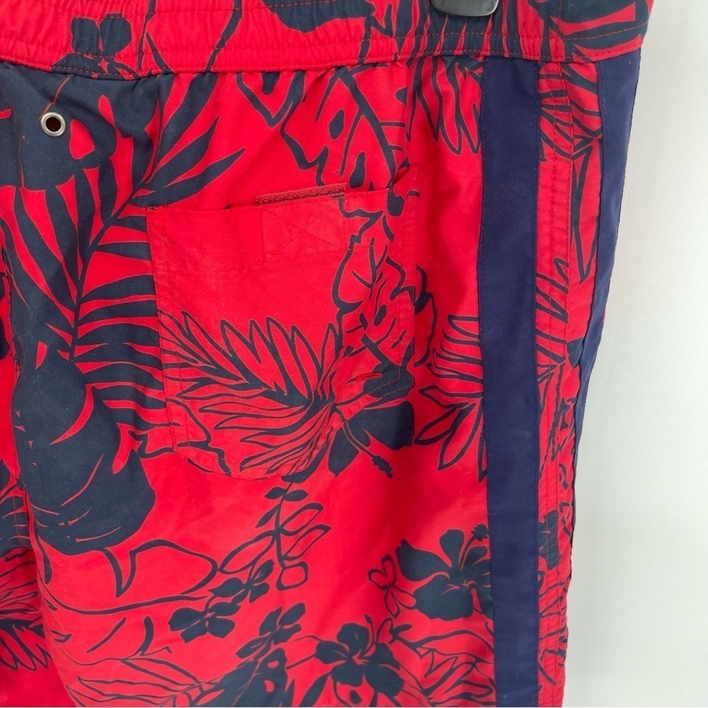 Polo Ralph Lauren Swim Trunks Mens Size XL Shorts Red Blue Floral 6.5 Inseam - Picture 7 of 9